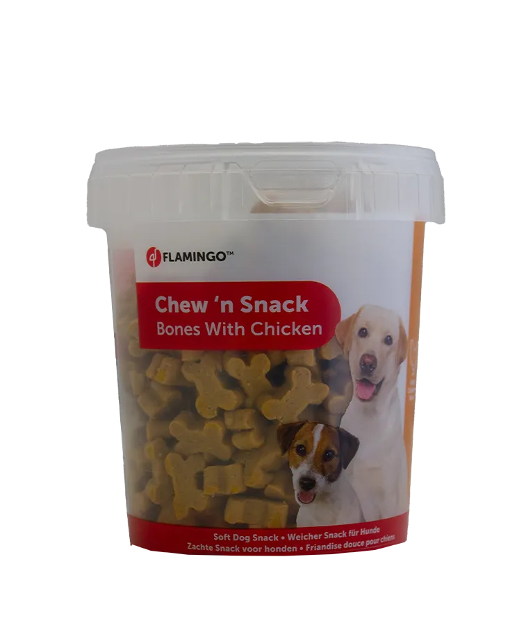Flamingo Chew 'n Snack